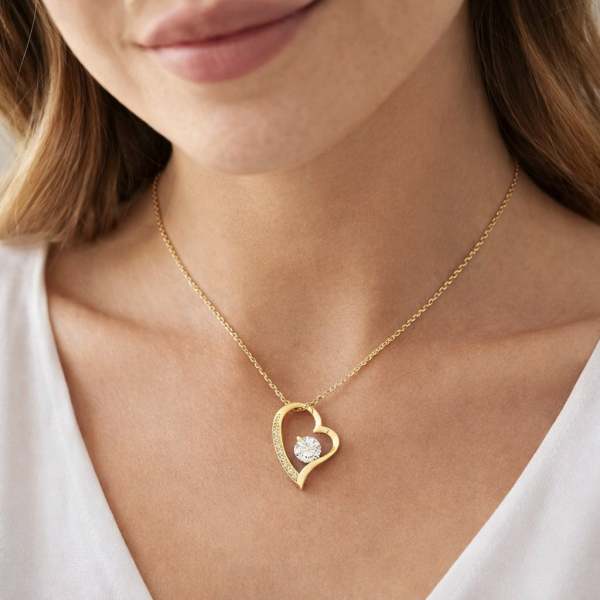 Ligskatte Aurelia Heart Necklace